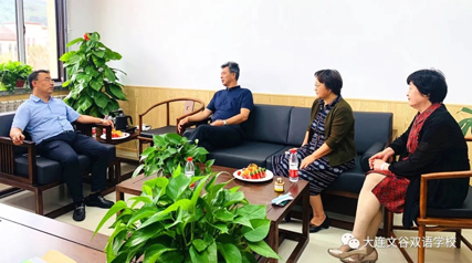 澳门皇冠博彩网站迎接区教育局领导视察